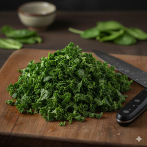Chopped Spinach Or Kale-image