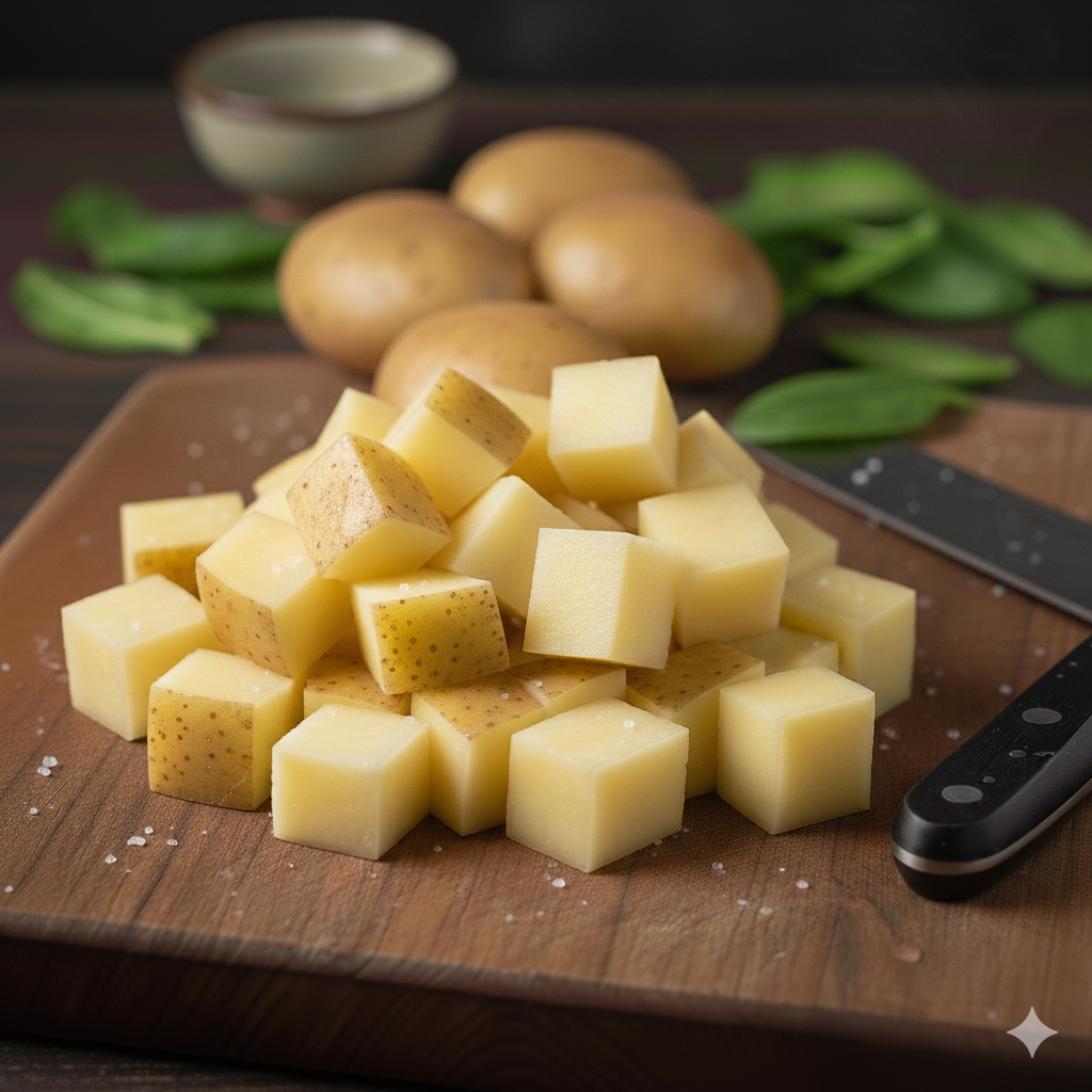 Potato Dices or Cubes-image